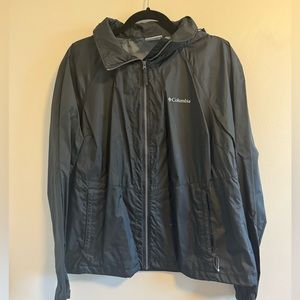 Columbia rain coat
